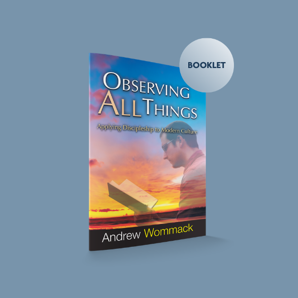 Through the Bible S1 - Observing All Things - Booklet