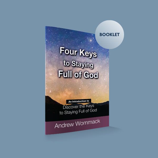 Through the Bible S1 - The Four Keys to Staying Full of God - Booklet
