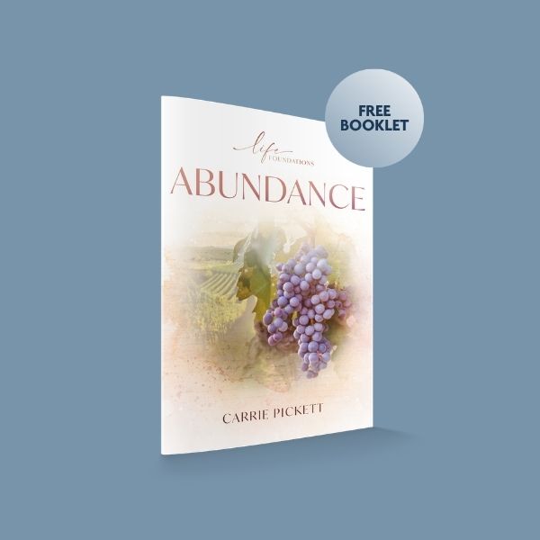 Life Foundations S17 - Abundance Scriptural Journal - Booklet