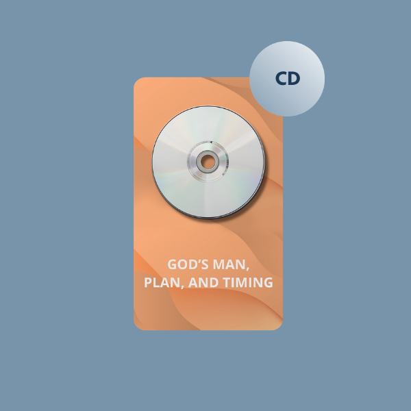 Through the Bible S2 - God's Man, Plan, and Timing - Single CD