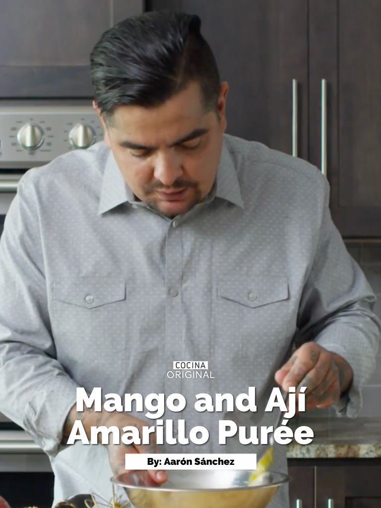 Mango and Aji Amarillo Pur&eacute;e by Aar&oacute;n S&aacute;nchez
